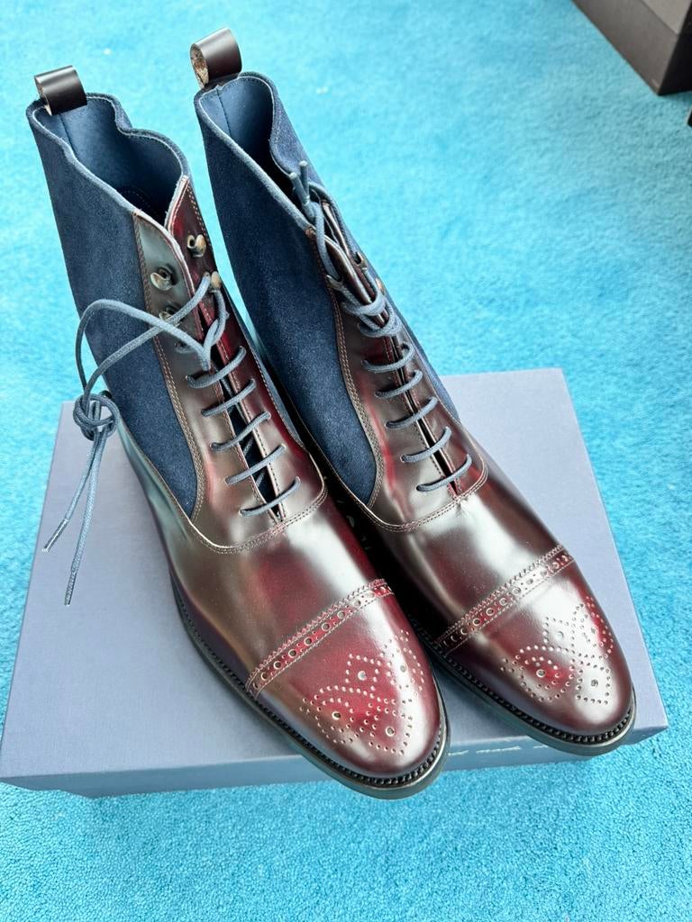 * NIEUW Segarra Boots EU44 Roodbruin/Blauw, Kleding | Heren, Schoenen, Overige kleuren, Verzenden, Boots, Nieuw