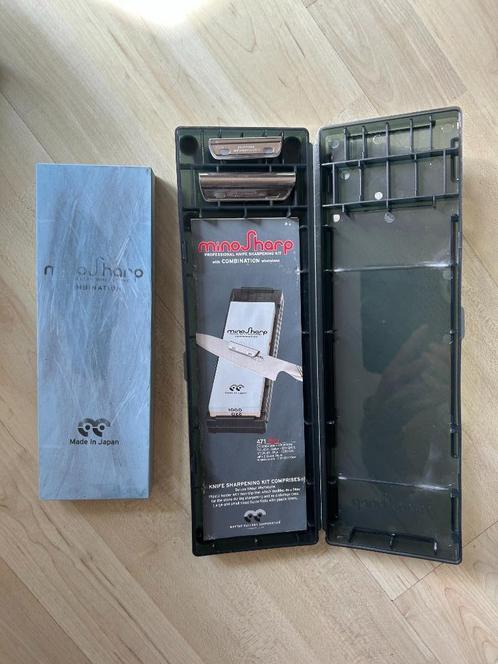 minoSharp professionele messen slijpsteen 471, Huis en Inrichting, Keuken | Keukenbenodigdheden, Gebruikt, Ophalen of Verzenden