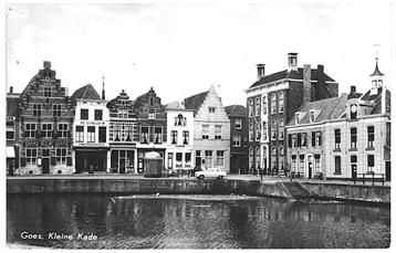 700264 Goes Zeeland 1958 gel in 66 Kleine Kade Gelopen met  beschikbaar voor biedingen