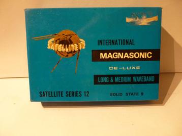 Magnasonic de luxe.transistorradio Satelite Serie 12.  verz beschikbaar voor biedingen