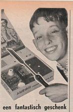 retro reclame 1962 Amroh transister radio bouwdoos, Verzenden, Overige typen