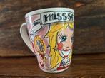 Grote mok Blond Amsterdam miss Sexy, Ophalen of Verzenden, Zo goed als nieuw, Kop en/of schotel