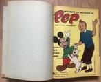 PEP - MICKEY EN KUIFJE IN PEP - 2 BUNDELS - 1962 EN 1963, Boeken, Stripboeken, Meerdere stripboeken, Ophalen of Verzenden, Zo goed als nieuw