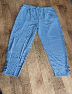 Mooie Linnen Dames broek (nieuw), Blauw, Maat 46/48 (XL) of groter, Nieuw, Ophalen of Verzenden