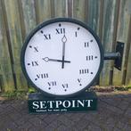 Klok reclamebord Xxl, Verzamelen, Ophalen, Gebruikt, Reclamebord