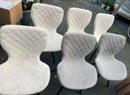 6 eetkamerstoelen, Huis en Inrichting, Stoelen, Gebruikt, Ophalen of Verzenden, Vijf, Zes of meer stoelen, Stof