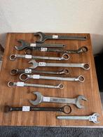 Grote ring en steek sleutels . Ringsleutel , steeksleutel ., Ophalen of Verzenden, Gebruikt