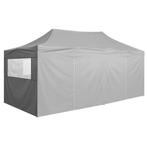 Partytent met 4 zijwanden inklapbaar 3x6 m staal antraciet, Tuin en Terras, Partytenten, Nieuw, 2 meter of meer, 5 tot 8 meter