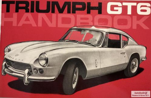 Handboek Triumph GT6 Instructieboekje, Auto diversen, Handleidingen en Instructieboekjes, Ophalen of Verzenden