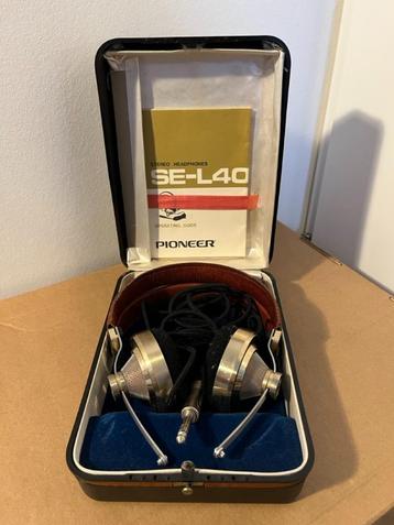 Pioneer SE-L40 "open air" stereo headphone beschikbaar voor biedingen