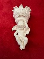 Wandbeeld Engel ❤️ Cherub Porselein Jaren 60/70, Antiek en Kunst, Antiek | Religie, Ophalen of Verzenden