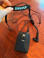 Shure WH30 headset met Shure ULX1-R4 bodypack, Muziek en Instrumenten, Microfoons, Ophalen of Verzenden, Zo goed als nieuw, Zangmicrofoon