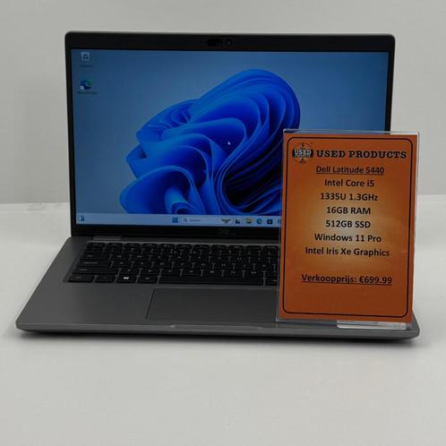Dell Latitude 5440 laptop | Met garantie, Computers en Software, Windows Laptops, Zo goed als nieuw, 15 inch, SSD, Minder dan 2 Ghz