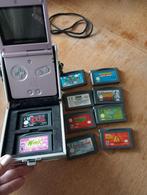 Nintendo Gameboy Advance SP in Kistje + Games, Ophalen of Verzenden