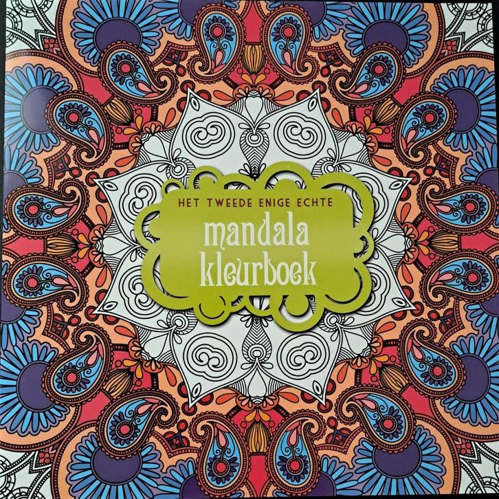 “ Het enige echte tweede mandala kleurboek”, Boeken, Hobby en Vrije tijd, Nieuw, Ophalen