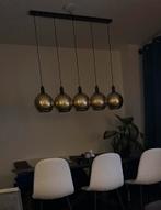 Hanglamp met 5 goude bollen, Huis en Inrichting, Ophalen, Zo goed als nieuw, Minder dan 50 cm