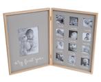 Leuke dubbele fotolijst My First Year, Minder dan 50 cm, Nieuw, Ophalen of Verzenden, Minder dan 50 cm