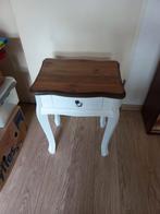 Bijzettafel, Huis en Inrichting, Minder dan 55 cm, Vierkant, Hout, Ophalen
