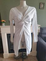 Van der Mark schitterend wit knoop vest L 42 44 vestje, Verzenden, Gedragen, Maat 42/44 (L), Wit