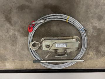 Tirfor staalkabel lier / takel beschikbaar voor biedingen