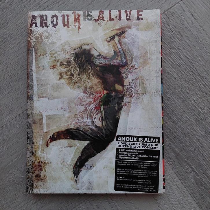 2DVD Ltd. Editon Digipack/ Anouk /Anouk Is Alive, Nieuwstaat, Cd's en Dvd's, Dvd's | Muziek en Concerten, Zo goed als nieuw, Muziek en Concerten