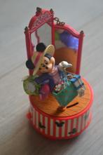 Vintage Walt Disney Muziekdoos Minnie Mouse Enesco, Verzenden, Mickey Mouse, Gebruikt, Beeldje of Figuurtje