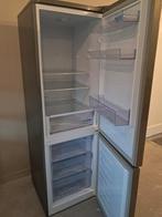 Grijze Koel-vriescombinatie 343L, Ophalen, 200 liter of meer, 60 cm of meer, 160 cm of meer