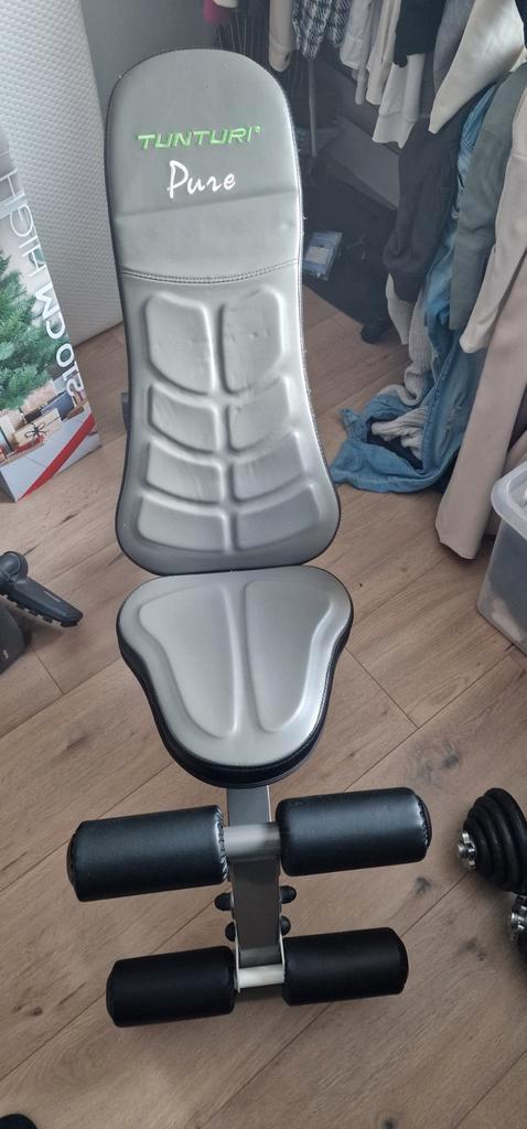 Tunturi Pure bank fitnessbank, Sport en Fitness, Fitnessapparatuur, Gebruikt, Ophalen