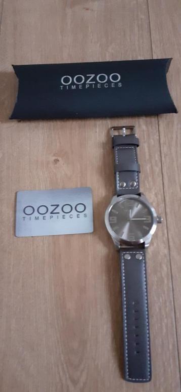 Oozoo Design horloge / Watch genuine leren bandje ! Nieuw ! beschikbaar voor biedingen