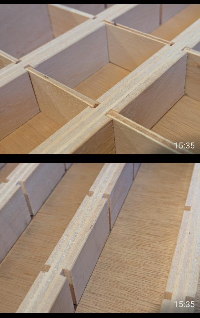 Lundia op maat gemaakte INLAY voor 8 diepe lades, Huis en Inrichting, Kasten | Ladekasten, Zo goed als nieuw, Minder dan 100 cm