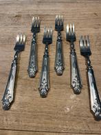 Zes vintage vorken, Antiek en Kunst, Antiek | Bestek, Ophalen of Verzenden