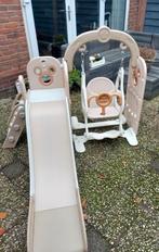 Schommel met glijbaan voor kinderen, Kinderen en Baby's, Speelgoed | Buiten | Speeltoestellen, Ophalen, Zo goed als nieuw, Glijbaan