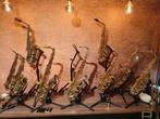 Assortiment nieuwe en gebruikte Saxofoons, Muziek en Instrumenten, Ophalen of Verzenden, Zo goed als nieuw