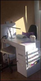 Professionele nageltafel met afzuigsysteem, Huis en Inrichting, Ophalen, Zo goed als nieuw