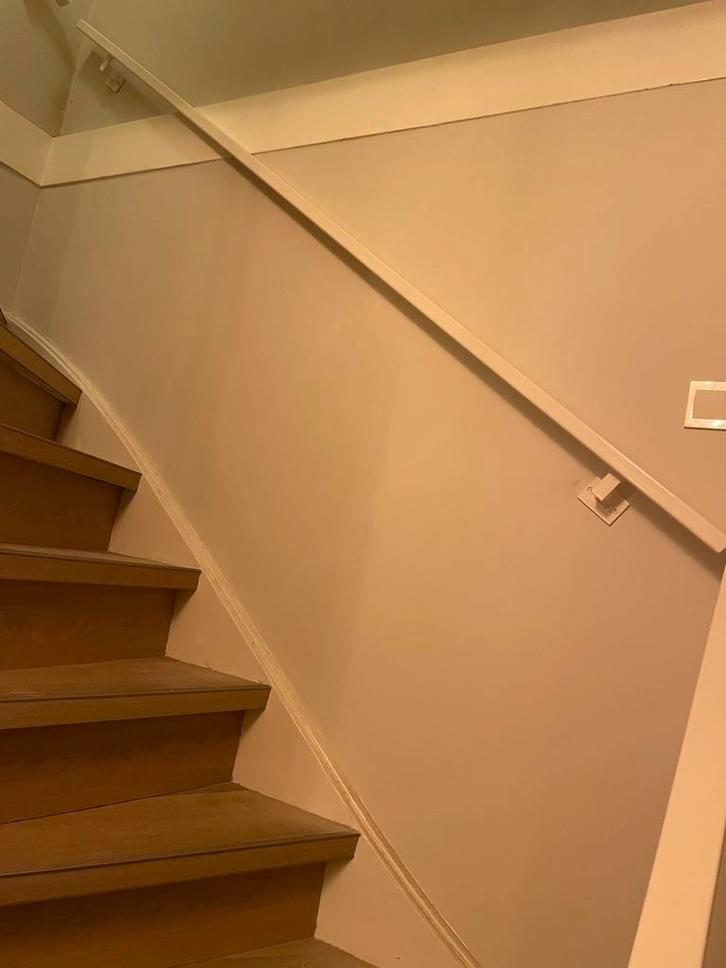 Stalen Trapleuningen op Maat, Doe-het-zelf en Verbouw, Ladders en Trappen, Nieuw, Trap, Minder dan 2 meter, Opvouwbaar of Inschuifbaar