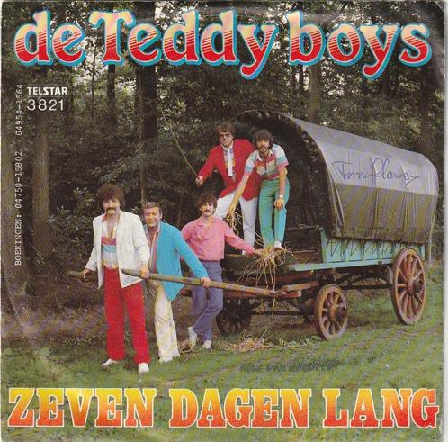 Teddy Boys - Zeven dagen lang - Little Darling -  Nr 32, Cd's en Dvd's, Vinyl | Nederlandstalig, Gebruikt, Levenslied of Smartlap