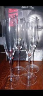 Partij Luxe kristallen champagneglazen en wijn/waterglazen, Ophalen of Verzenden, Nieuw, Overige typen