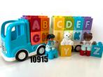 Lego DUPLO 10915  -  Alfabet Vrachtwagen, Ophalen of Verzenden, Zo goed als nieuw, Duplo