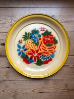 Vintage Emaille Keizer Dienblad 45 cm, Antiek en Kunst, Ophalen of Verzenden