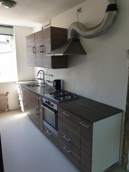 Parallel keuken, Huis en Inrichting, Keuken | Complete keukens, Gebruikt, Enkelwandige keuken, Bruin, Ophalen