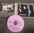 The Only Ones - remains CD 1993/ rare, Ophalen of Verzenden, Gebruikt, Poprock