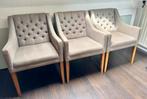 Goossens eetkamerstoelen, Huis en Inrichting, Ophalen, Hout, Gebruikt, Drie