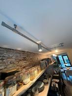 Oligo railsysteem, spotjes en losse aansluitingen. Kleur RVS, Ophalen, Gebruikt, Metaal of Aluminium, Design, hogere segment lamp merken