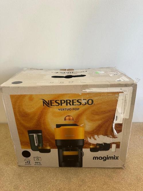 Nespresso - Magimix - Vertuo POP - Zwart, Witgoed en Apparatuur, Koffiezetapparaten, Zo goed als nieuw, Koffiepads en cups, 1 kopje