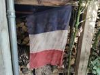 Antieke franse vlag op stok, Antiek en Kunst, Ophalen of Verzenden