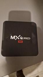 Mxq pro 4k media speler met afstandsbediening en voeding, Audio, Tv en Foto, Mediaspelers, Ophalen of Verzenden, Zo goed als nieuw