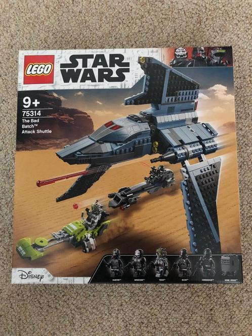 Lego Star Wars - 75314 - The Bad Batch Attack Shuttle (2017), Kinderen en Baby's, Speelgoed | Duplo en Lego, Nieuw, Lego, Complete set