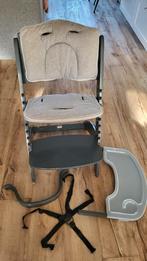 Childwood kinderstoel meegroeistoel antraciet met kussenset, Kinderen en Baby's, Ophalen, Gebruikt, Meegroeistoel, Gordel(s)