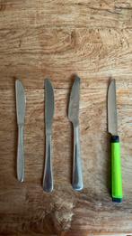 4 verschillende messen, Ophalen, Zo goed als nieuw, Rvs of Chroom