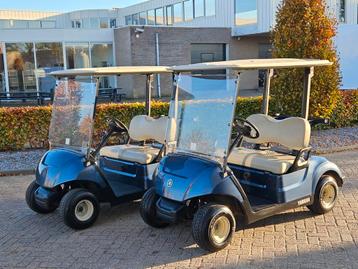 Te koop 2 x Yamaha golfkar elektrisch 48 accupakket 2024 beschikbaar voor biedingen